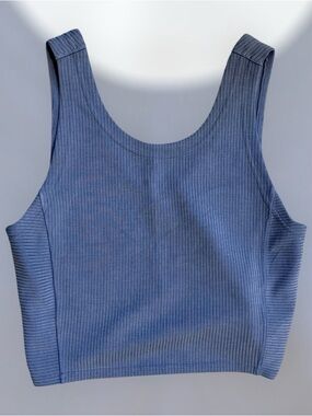 Lululemon Ribbed Softstreme Cropped Tank Top